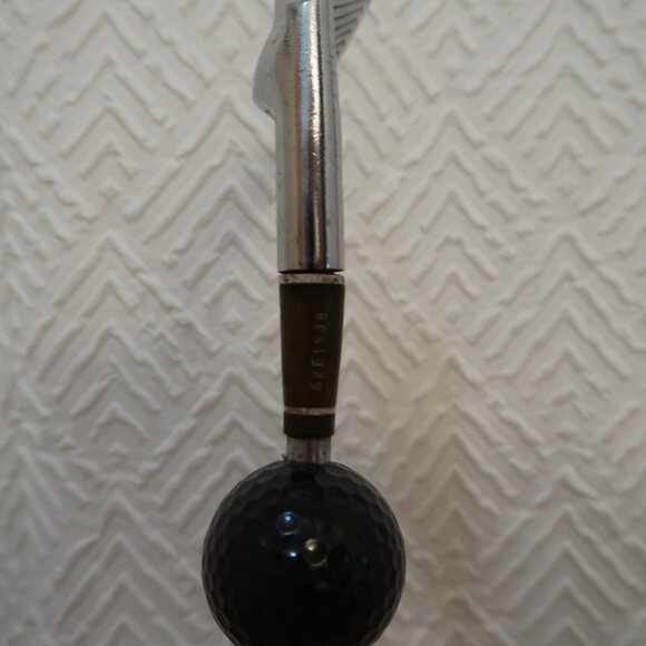 Handcrafted Golf Club Beer Tap Handle Jack Nicklaus Golden Bear 9 Iron Club - Picture 6 of 7